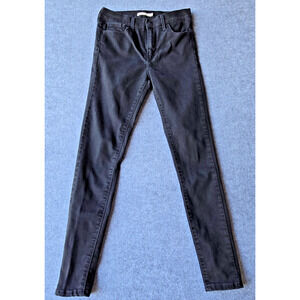 Levi's Women's Jeans 720 High-Rise Super Skinny Black Size 28 (27x28)